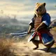 Samurai chipmunk