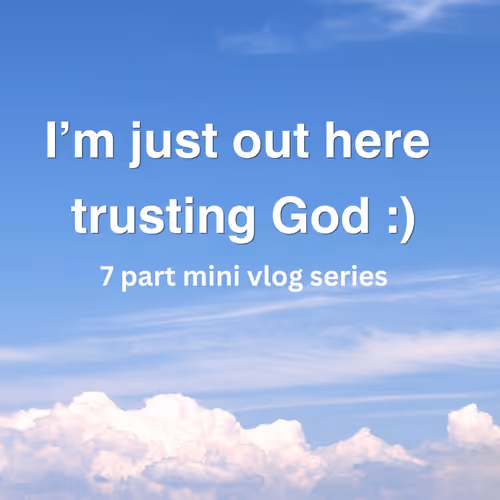 I’m just out here  trusting God :) by Raven50MM