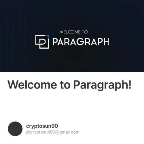 Welcome to Paragraph!