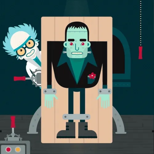 Halloween electronic clothing