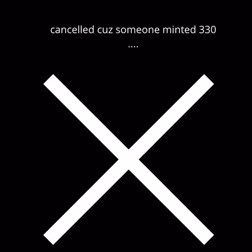 Cancelled collection do not buy
