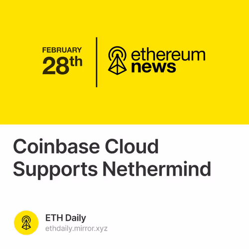 Coinbase Cloud Supports Nethermind