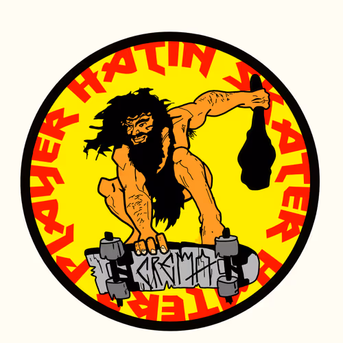 PLAYER HATIN SKATER HATERS  by CREMAONE