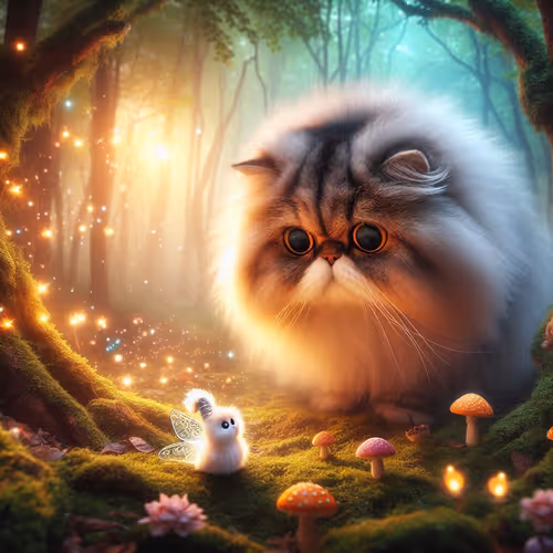 Mr. Miggles in a fairy tale