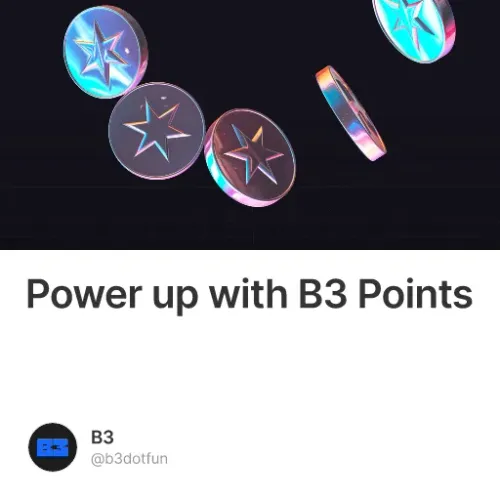 Power up with B3 Points