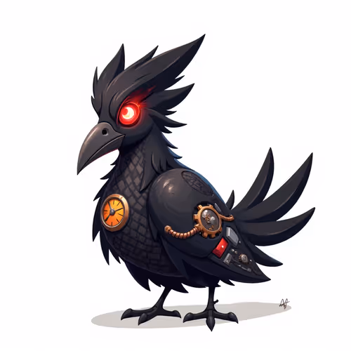 Timeless raven