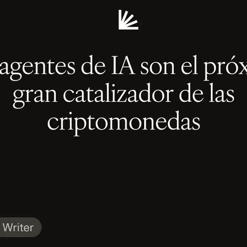 Los agentes de IA son el próximo gran catalizador de las criptomonedas