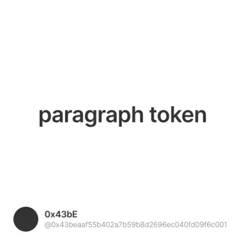 paragraph token