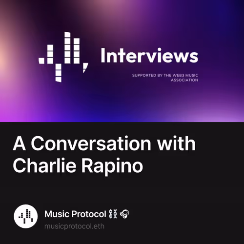 A Conversation with Charlie Rapino