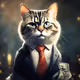 The millionaire cat