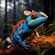 Blue pet