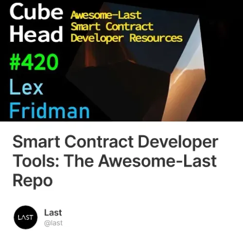 Smart Contract Developer Tools: The Awesome-Last Repo