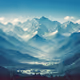 snow mountain