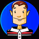 John Base smiles at you