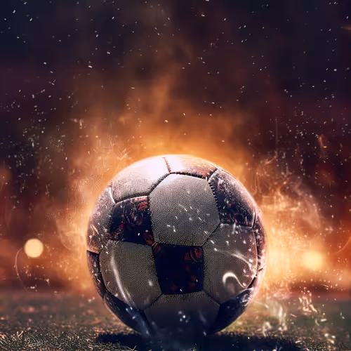 ball on fire