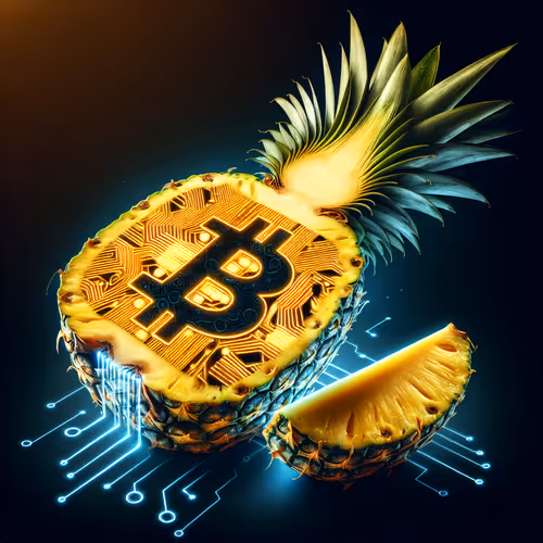 gold-bitcoin-pineapple