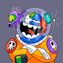 Interstellar astronaut
