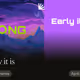 Early it is