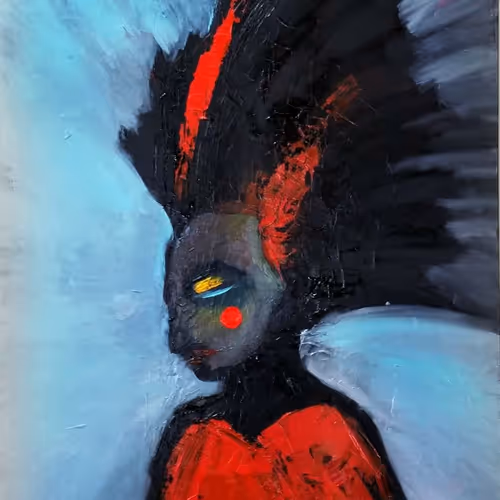 Sad clown
