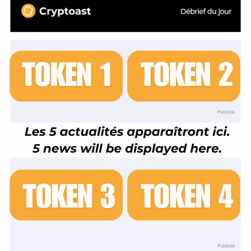 Cryptoast - Daily newsletter