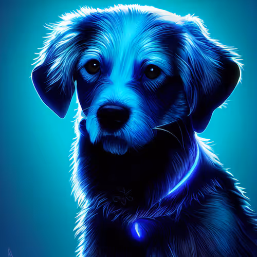 Blue DOG!