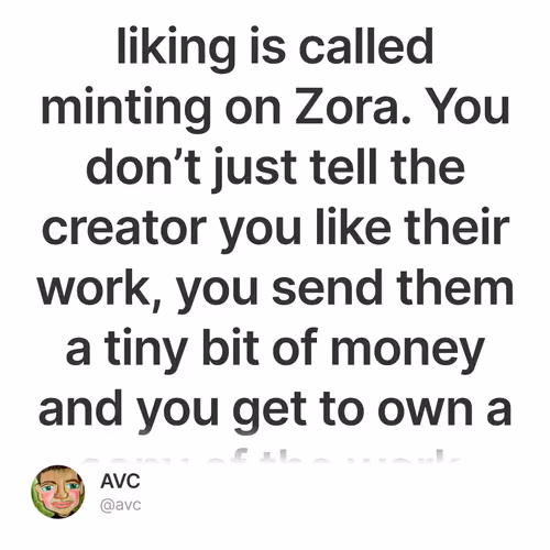 Minting Is the Native Business Model for Web3 (and maybe AI too)