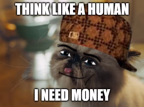 Mr Miggles needs money