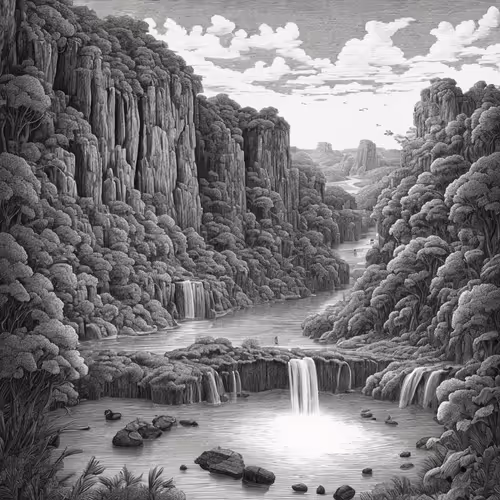 A world where the light does not reflect