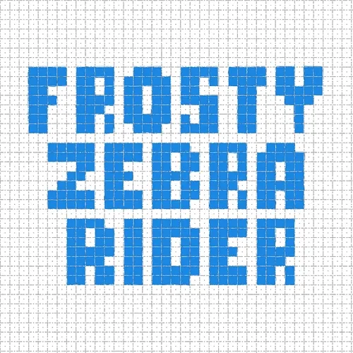Frosty Zebra Rider