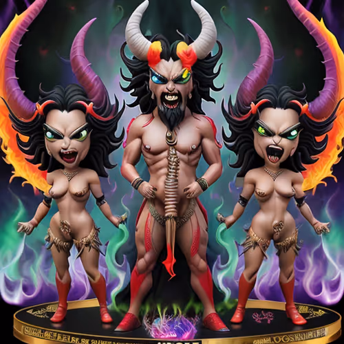 Satan and his Minions