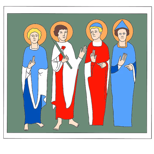 12th century Christianity artwork by William Manier IV