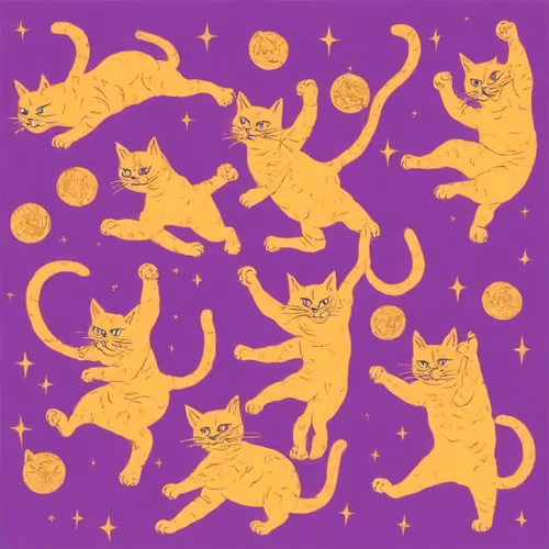 cats are being stronger
