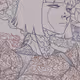 Conventional drawing to Digital art redraw.