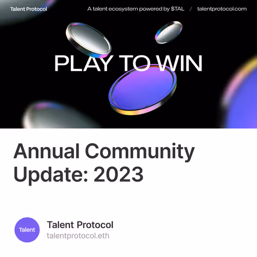 Annual Community Update: 2023