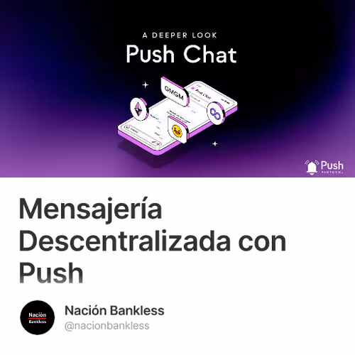 Mensajería Descentralizada con Push
