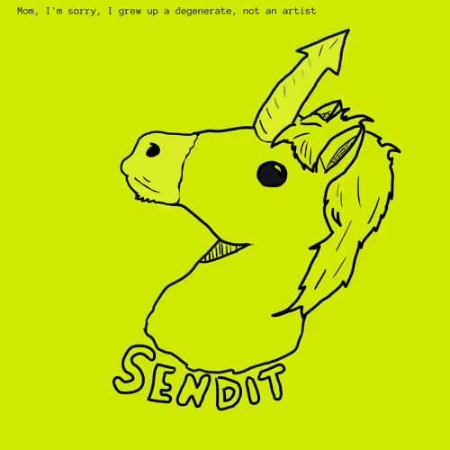 I'm drawing Sendit