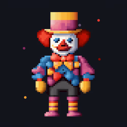 Based Pixel Clowns