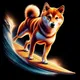 Surfing Doge