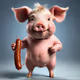 piglet sausage