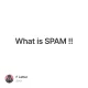 What is SPAM !!