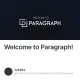 Welcome to Paragraph!