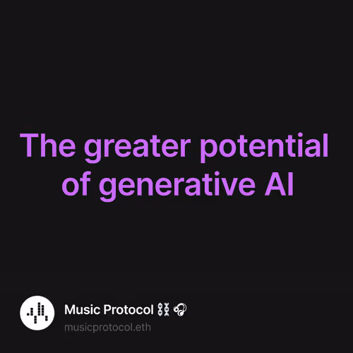 The greater potential of generative AI