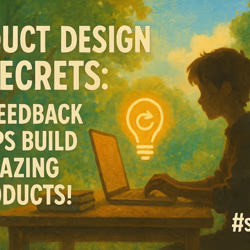 Create a cinematic, hand-painted, Ghibli-inspired thumbnail for a YouTube video titled: Product Desi