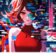 Digital Red Enchantment