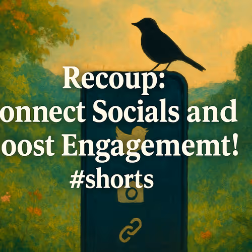 Create a cinematic, hand-painted, Ghibli-inspired thumbnail for a YouTube video titled: Recoup: Conn