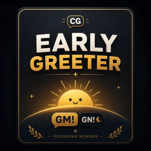 ChainGreets - Early Greeter - Gold