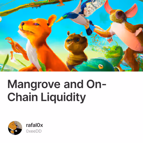 Mangrove and On-Chain Liquidity