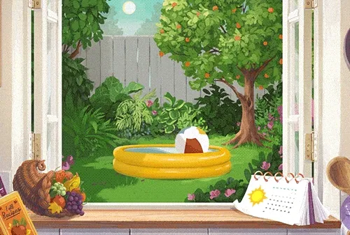 Autumn through the window