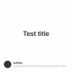 Test title
