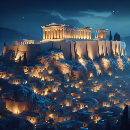 Acropoli by night